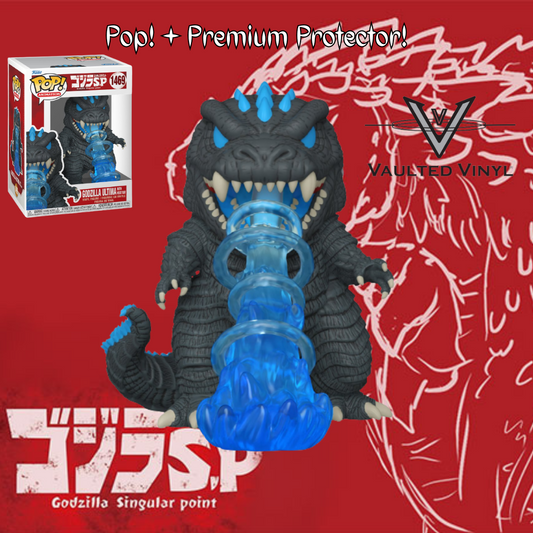Godzilla Singular Point Godzilla Ultima Pop! + Premium Protector!